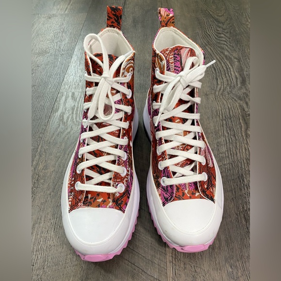 CONVERSE Run Star Hike Platform High 'Tropical Florals' Sneakers - Picture 2 of 7